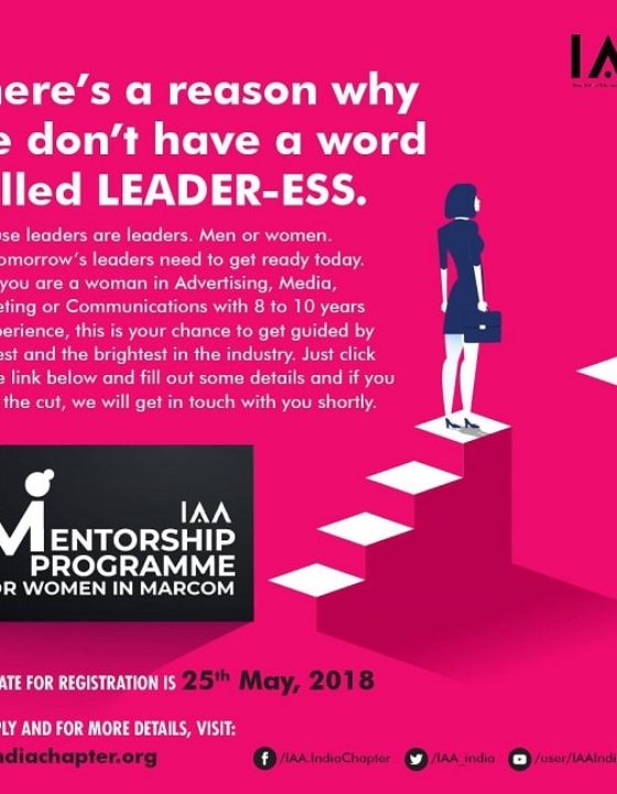 IAA Announces Mentorship Program For Women Leaders In Marcom
